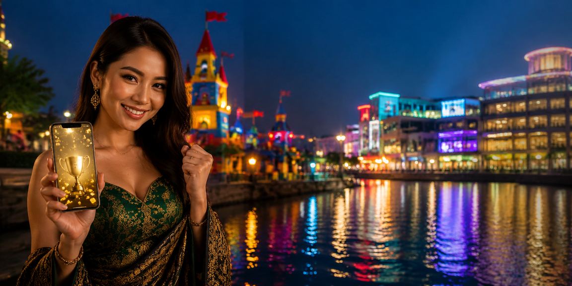 Pengguna Malaysia memasang aplikasi pertaruhan sukan 1906 di telefon pintar Android
